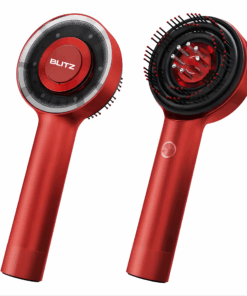 Blitz® Breo- 3en1 Brosse De Massage Électrique Étanche Rechargeable Croissance Des Cheveux (Original)