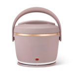 2 En 1 Lunch Box Et Chauffe-Repas Électrique Portable Et Compact pour Bureau & Déplacements