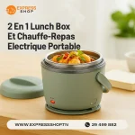 4 En 1 Lunch Box Et Chauffe-Repas Électrique Portable Et Compact pour Bureau Déplacements