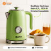 Blitz® - Bouilloire Électrique Rétro En Acier Inoxydable À Ébullition Rapide De 2200 W Et Capacité De 1,7L (Vert Vintage)