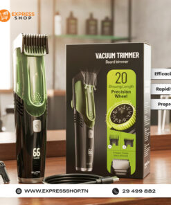 Blitz® -4 En 1 Tondeuse sans fil avec Aspiration Intégrée Rechargeable Étanche