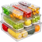 Blitz® - Boites de Rangement Hermétiques Multi Tailles Pour Maison et Cuisine Organisation Parfaite