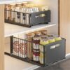 Lot de 2 organisateurs de placard coulissants pliables BNBR-6