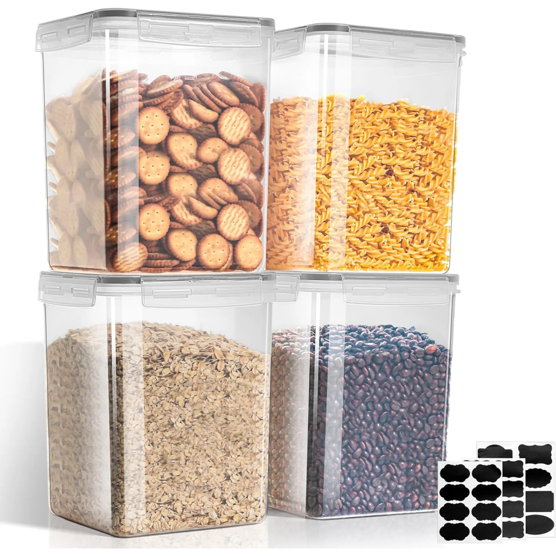 Blitz® - Boites de Rangement Hermétiques Multi Tailles Pour Maison et Cuisine Organisation Parfaite