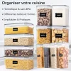 Blitz -Boîtes de Conservation Alimentaires Multi Tailles Pour Maison et Cuisine Organisation Parfaite