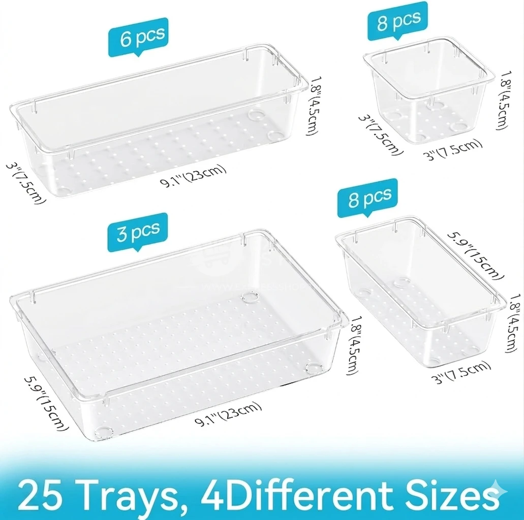Blitz - Organisateur Multi-Usage 25 Pièces Polyvalent