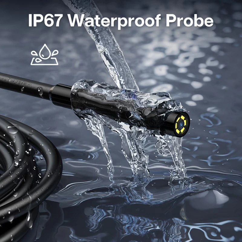 5en1 Caméra Inspection Endoscope ES01 Professionnelle avec écran HD 4.3 pouces