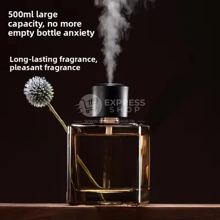 4en1 Humidificateur d’Air Et Diffuseur d’Arômes Huiles Essentielles 500 mL Ultra-Silencieux Pour Maison Et Voiture