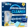 BLITZ - 3en1 Nettoyant lave-vaisselle puissant élimine graisses et mauvaises odeurs