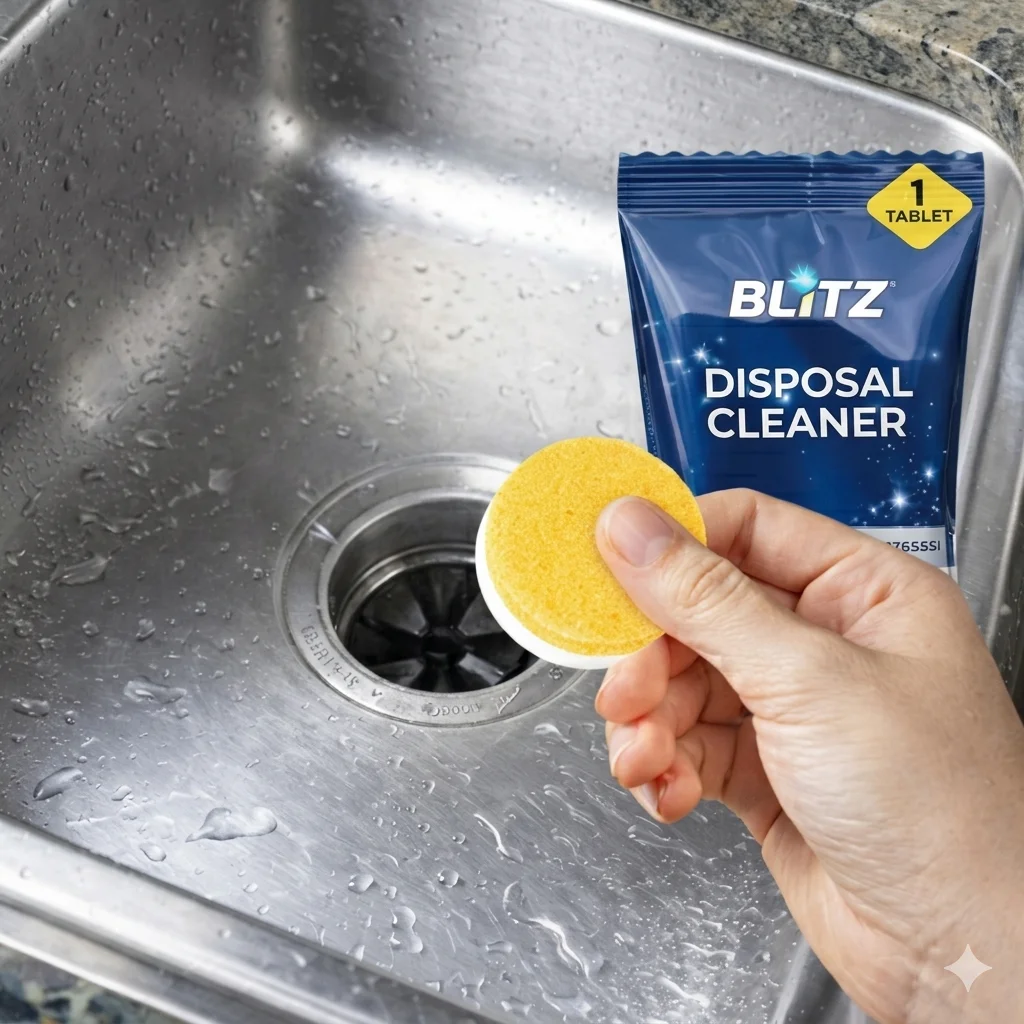 BLITZ - Nettoyant et Désodorisant Pour Broyeur