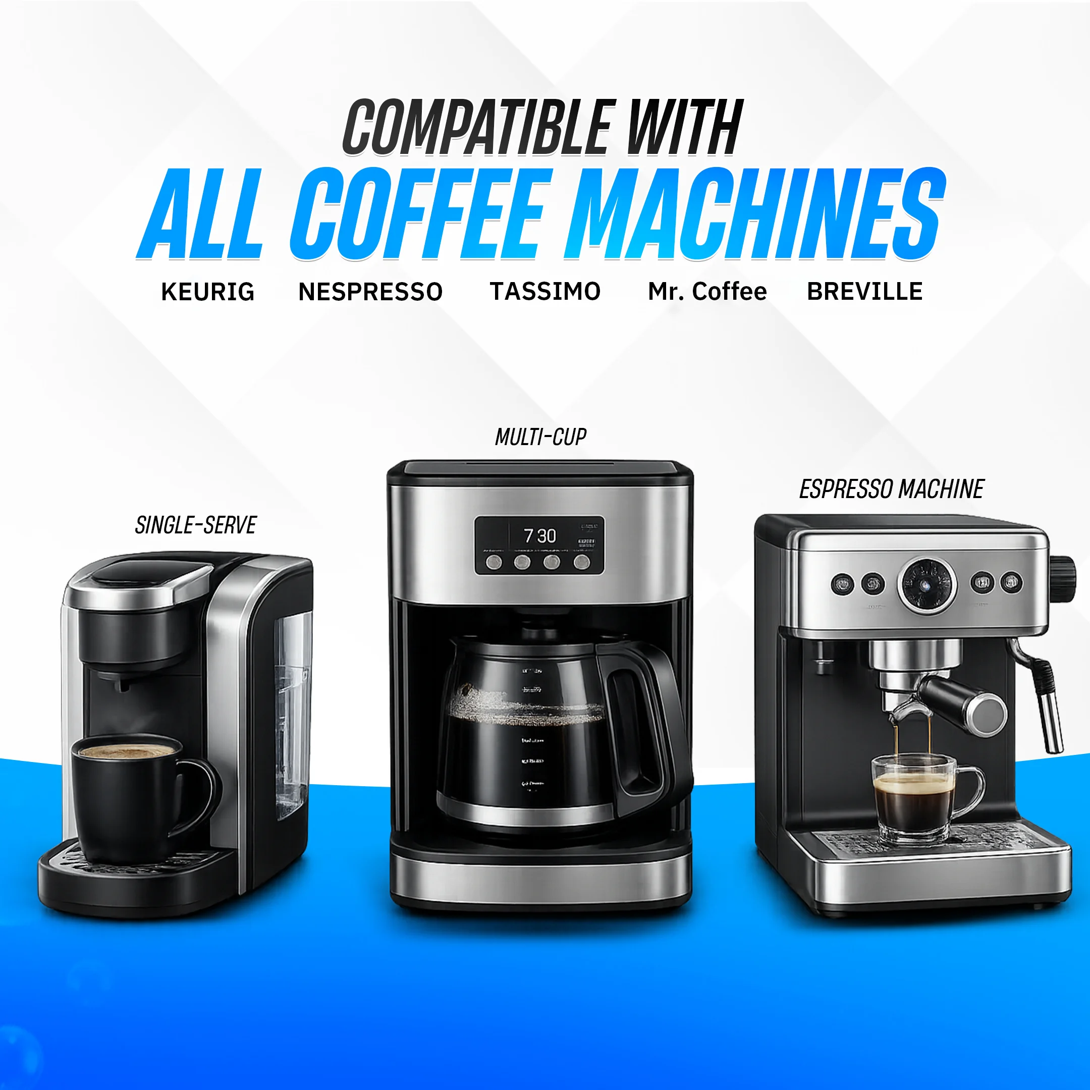 BLITZ - Tablettes nettoyantes pour Pour cafetière