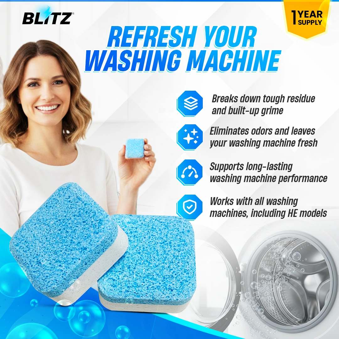 BLITZ - Nettoyant et détartrant machine à laver
