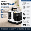 Blitz® - 5en1 Nettoyeur De Taches Portable Professionnel 750W Puissant, Silencieux Pour Canapés Tapis Et Voitures