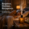 4en1 Humidificateur d’Air Et Diffuseur d’Arômes Huiles Essentielles 500 mL Ultra-Silencieux Pour Maison Et Voiture