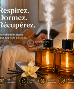 BLITZ- Humidificateur d’Air Et Diffuseur d’Arômes Huiles Essentielles 500 ml Rechargeable & Portable