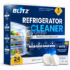 BLITZ - 24 Tablettes Nettoyant pour Réfrigérateur et Machine à Glaçons |  Complet pour 12 Mois