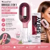 2en1 Brosse Démêlante Cheveux  avec Pulvérisateur Intégré 50 ml Anti Nœuds et Anti Frisottis